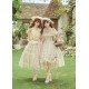 With Puji Letters and Poems-Breeze on Roses Blouse Skirt Underbust JSK OP and Sets(Pre-Order/Full Payment Without Shipping)